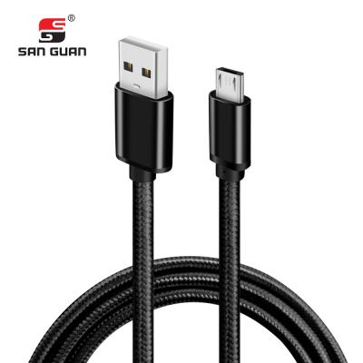 Micro to USB2.0 A/M Nylon（black）